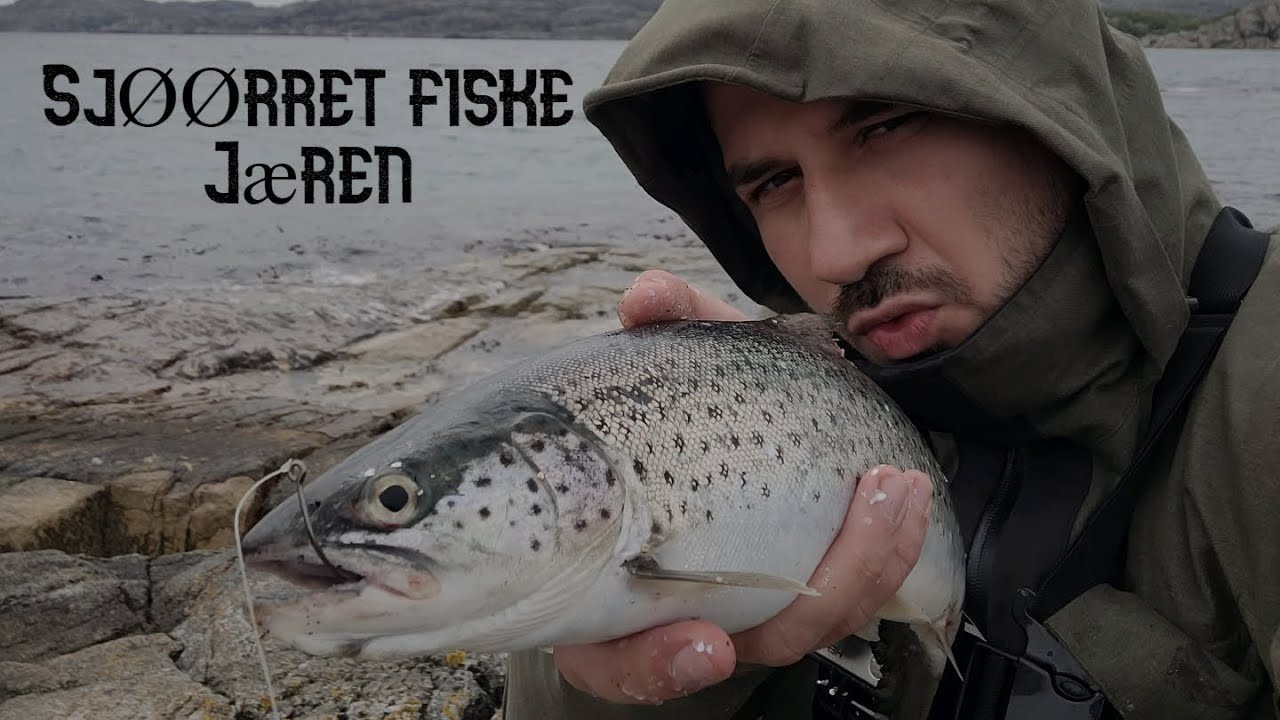 Sjøørret fiske langs jærkysten - Egersund