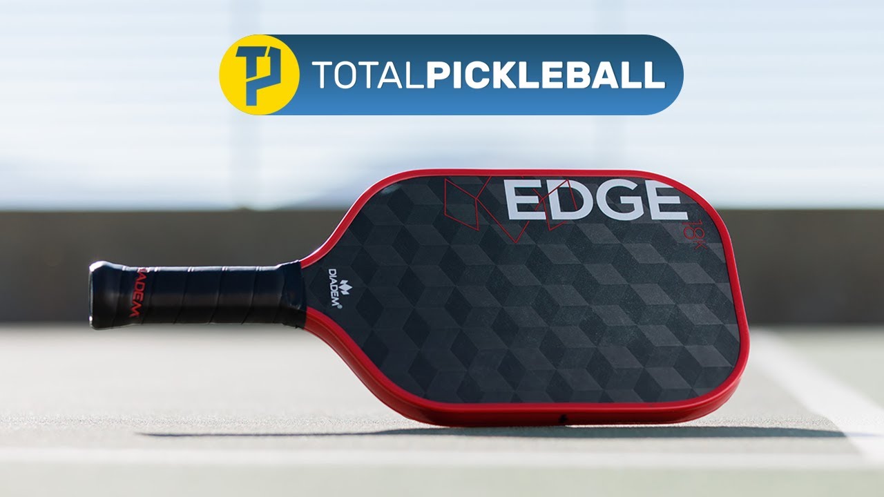 Diadem Warrior Edge 18K Pickleball Paddle Review - spin & comfort!