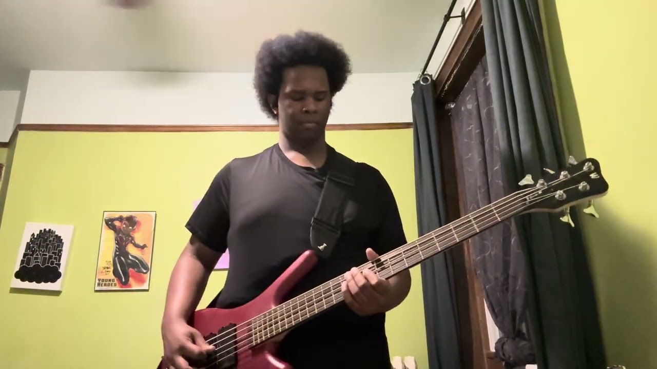 Queens of the Stone Age - The Sky is Fallin’ Bass Cover