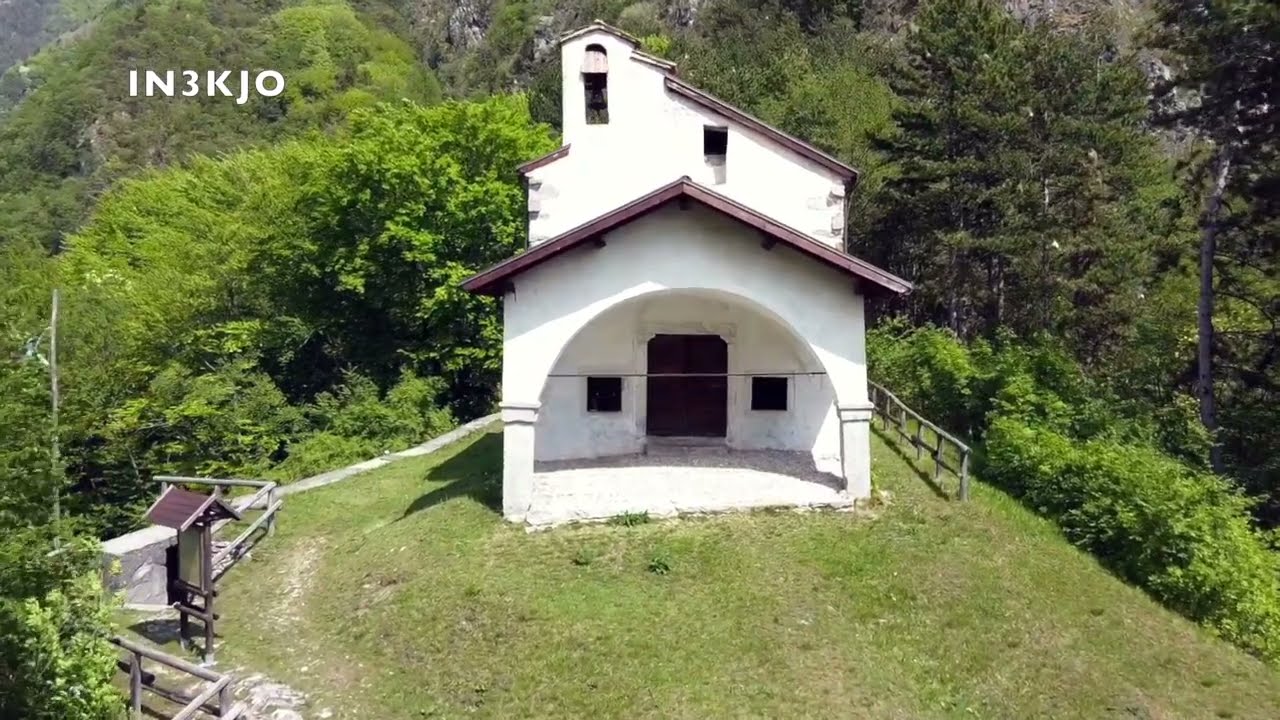 CHIESA DI S. LORENZO BORGO CHIESE E TRINCEE GUERRA 15 - 18