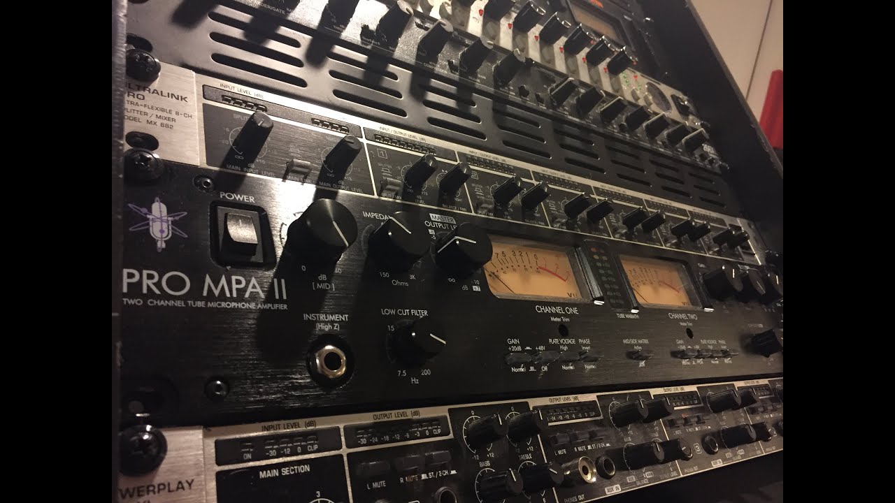 Using the ART Pro MPA II With DI Guitars