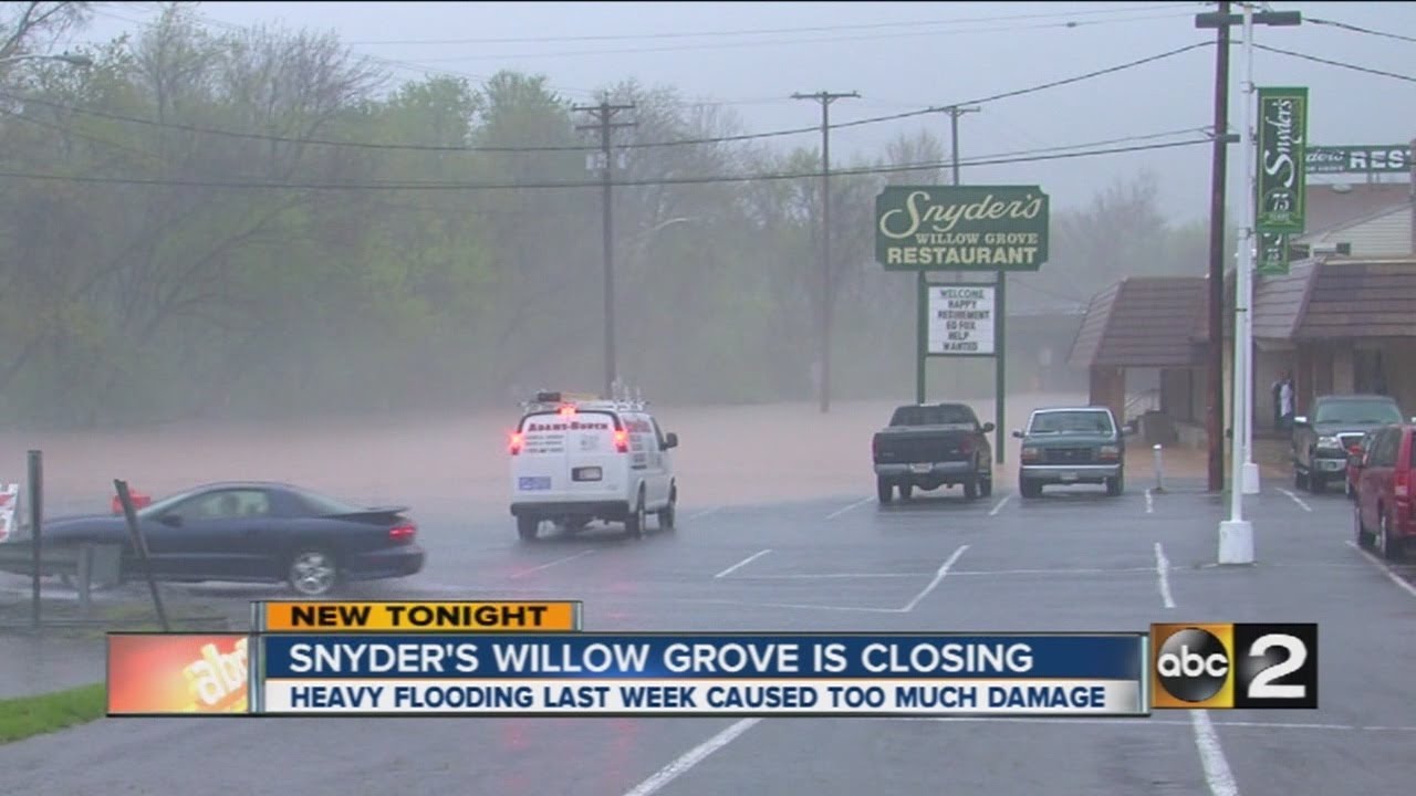 Snyder's Willow Grove closing after 77 years