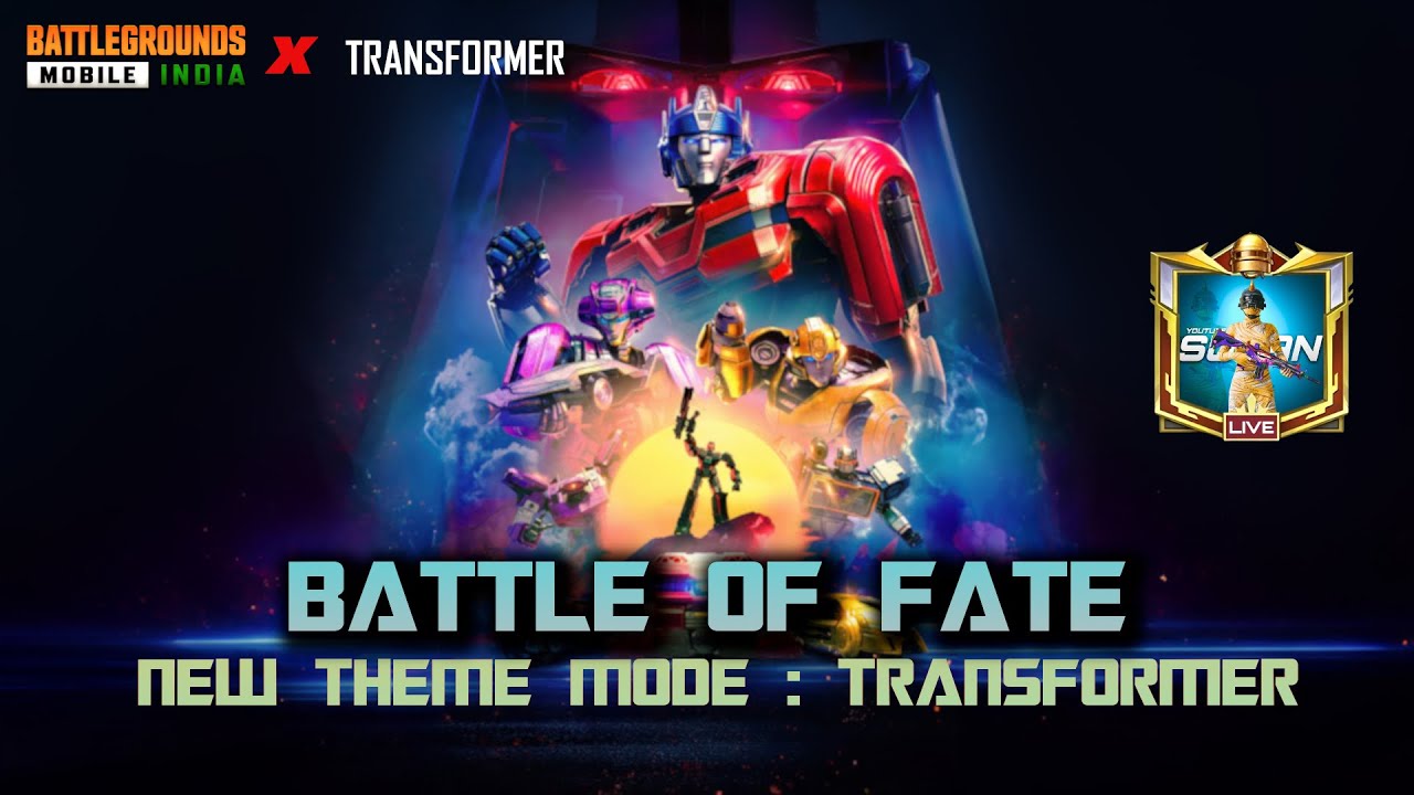 NEW THEME MODE : TRANSFORMER PUBG/BGMI LIVE TAMIL #suyanislive #pubgmobile #pubg #bgmi #bgmilive