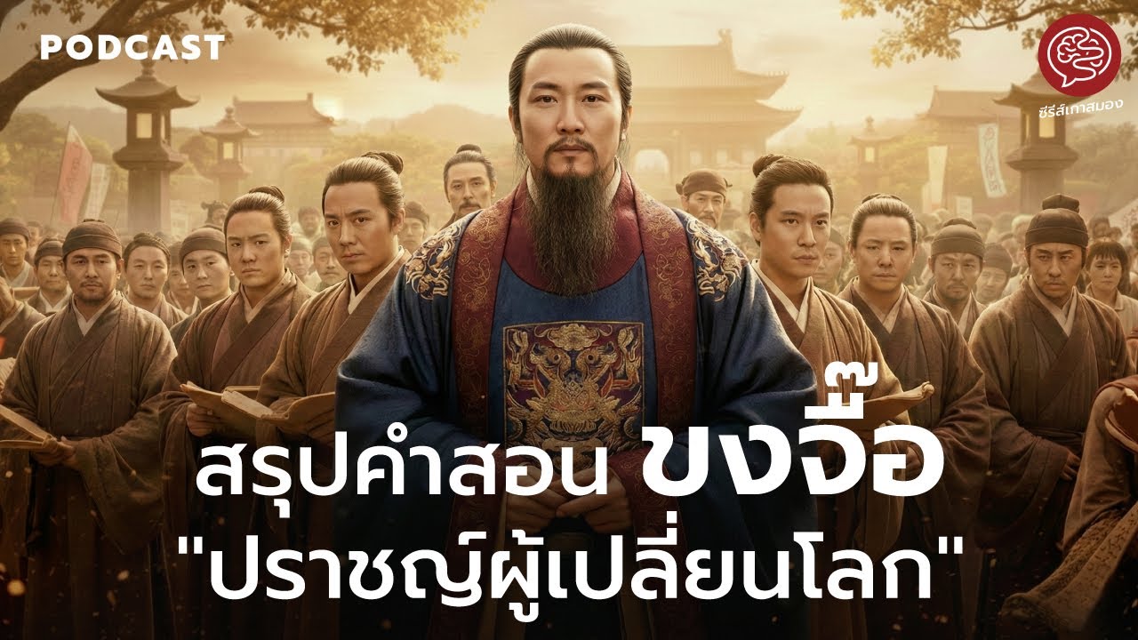 สรุปคำสอนขงจื๊อ ปราชญ์ผู้เปลี่ยนโลก กฎเหล็กความสำเร็จ 2,000 ปีที่ขงจื๊อค้นพบ | ซีรีส์เกาสมอง