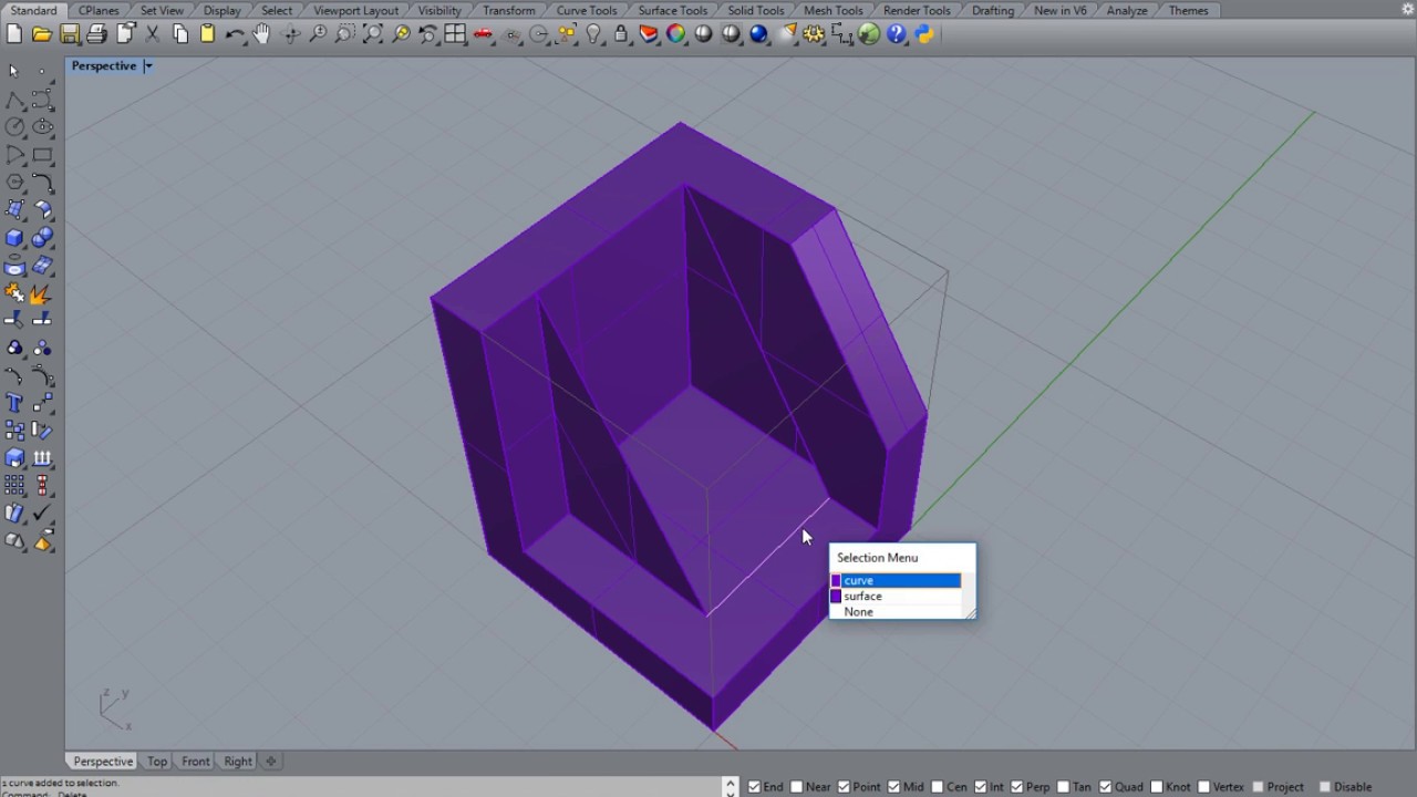 Superficies y Polisuperficies en Rhino (TUTORIAL BÁSICO)