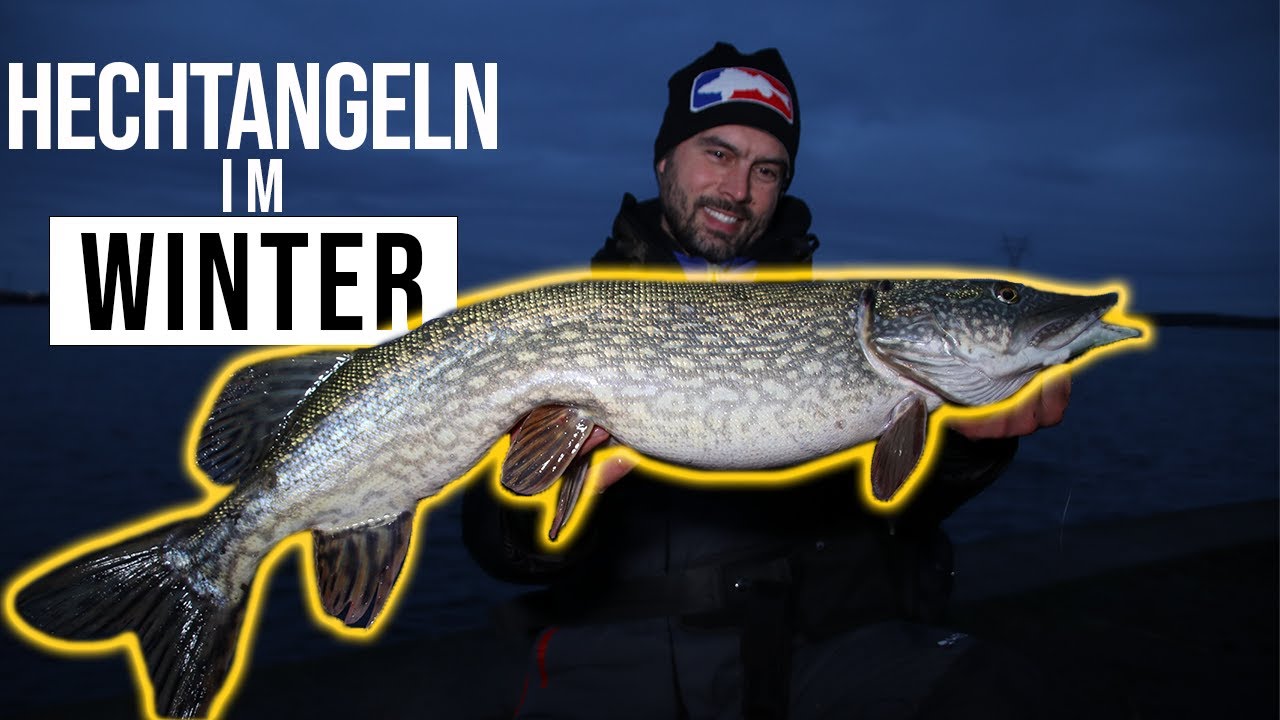 Enricos Premiere: Hechtangeln im Winter - So wird's gemacht!