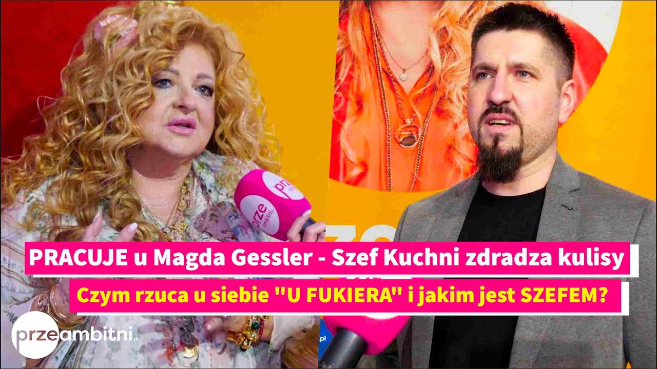 PRACUJE u Magdy Gessler: Czym rzuca 