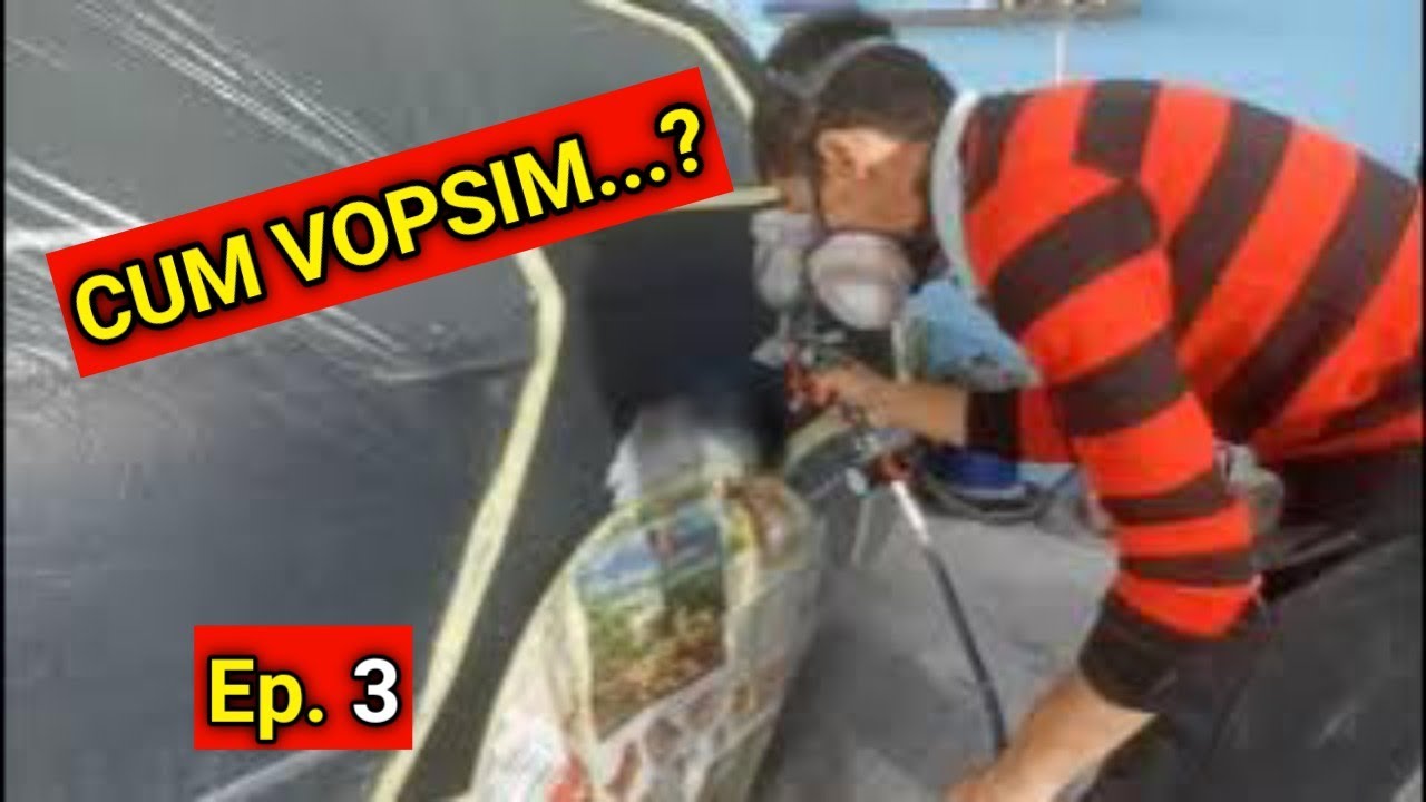 Cum sa preparam si aplicam VOPSEAUA si LACUL pe masina?!