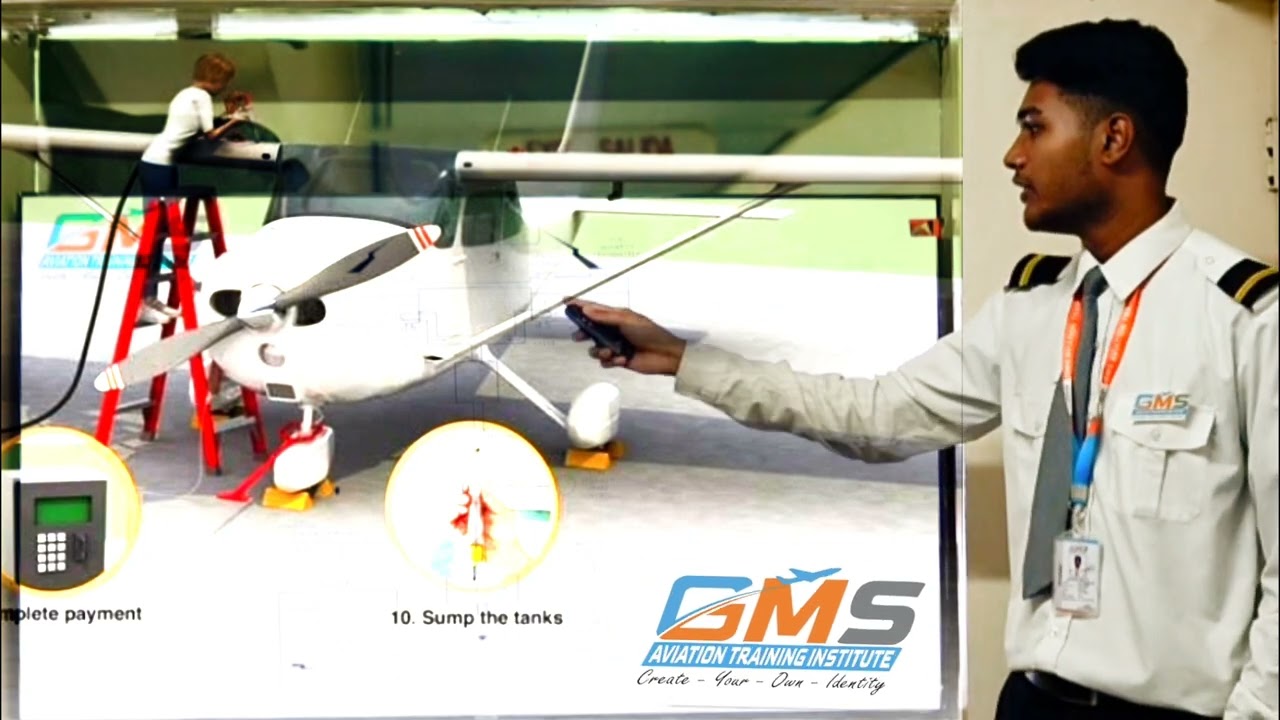 GMS AVIATION GROUND CLASS CPL TRAINING BENGALURU STUDENT PPT.