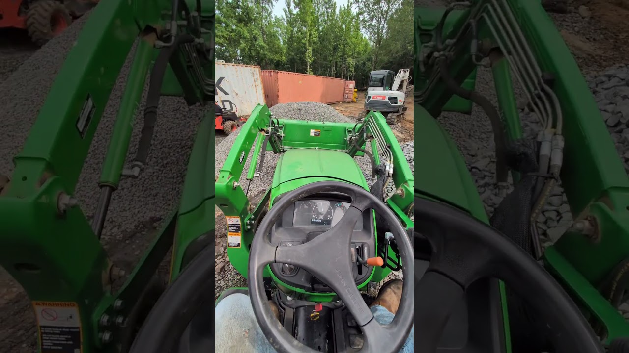 HydrosPlus Complete Loader Kit 3E Before and After#3025E #johndeere #tractor #kubota