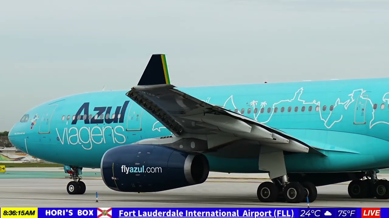 Welcome to FLL 😍 | Plane Spotting Live VLOG