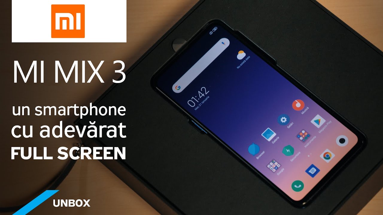 UNBOX | Xiaomi Mi Mix 3 6GB/64GB Blue