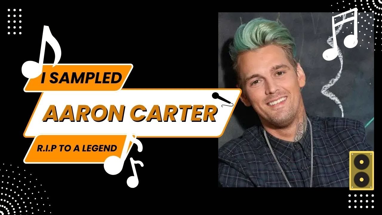 I Sampled Aaron Carter !!! | R.I.P to a Legend | Music By Phoenix Berry