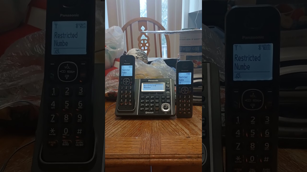 Panasonic phone ringing