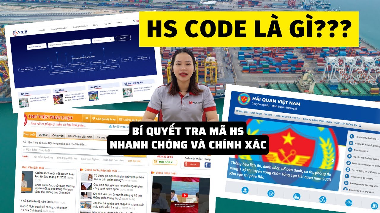 HS CODE LÀ GÌ??? BÍ QUYẾT LẤY MÃ HS CHÍNH XÁC VÀ NHANH NHẤT || TÌM HIỂU XUẤT NHẬP KHẨU - LOGISTICS