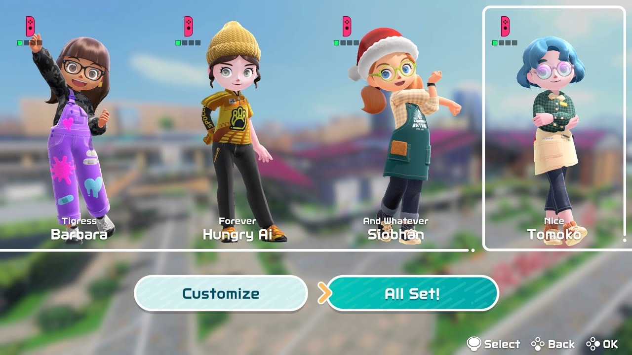 Nintendo Switch Sports, Bowling with Barbara, Ai, Siobhán and Tomoko (December 2025)