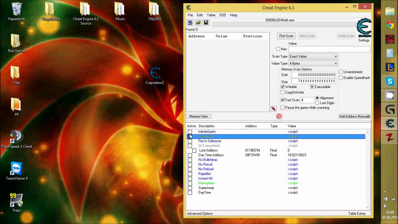 How to: Use Cheat Tables and how activate them