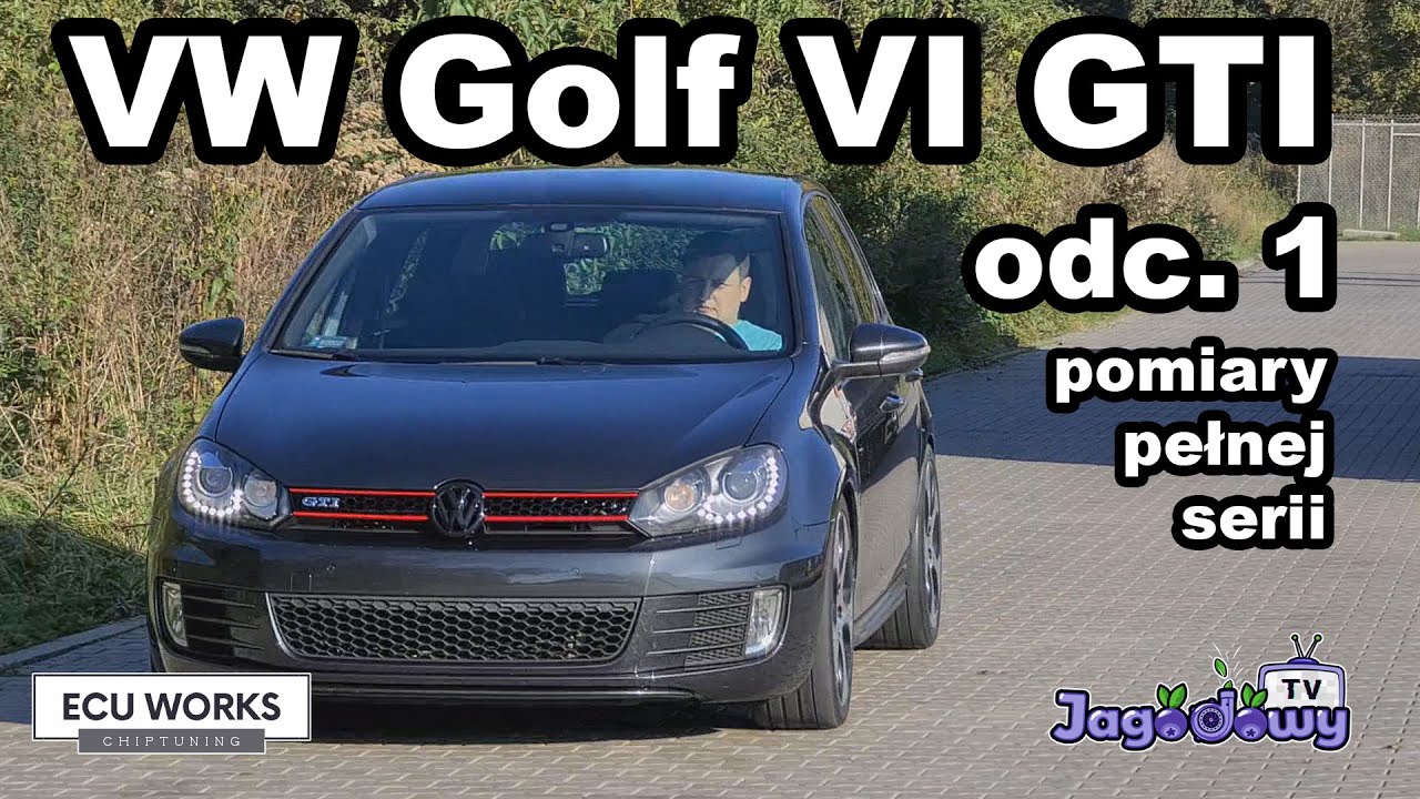 VW Golf MK6 GTI 2.0TSI (CCZB) - pomiary pełnej serii (Ecu Works odc.1)
