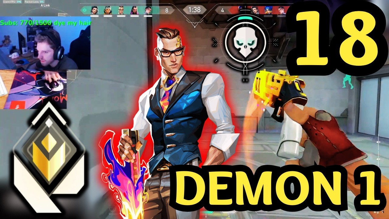 🔥 Match MVP !! DEMON1 CHAMBER 18 KILLS — Corrode MAP 🔥 Valorant VOD