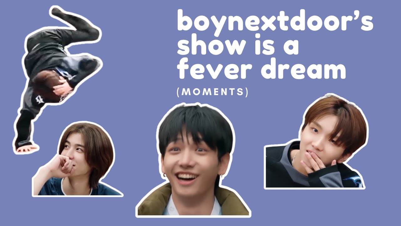 boynextdoor's show is a fever dream