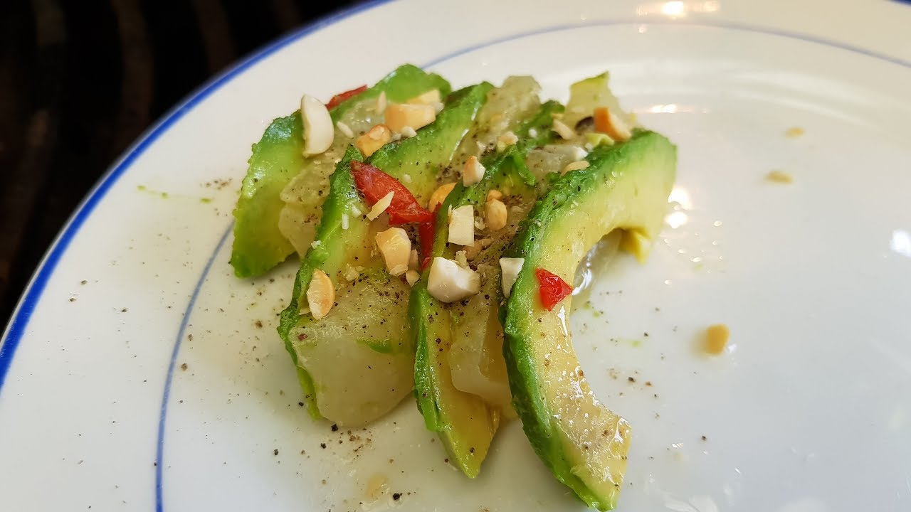 Handk&auml;se (Harzer Rolle) Avocado Salat Beilage - Discounter Griller