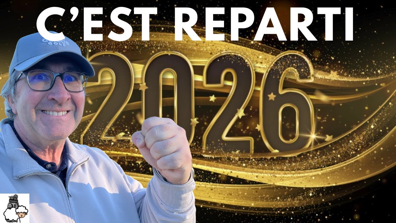 BONNE ET HEUREUSE ANNEE 2026 : les vlogs continuent et un bon départ....