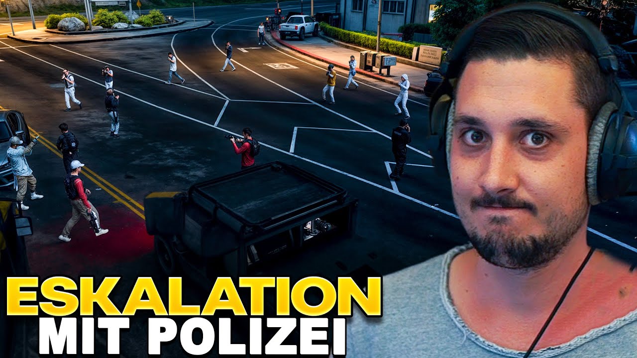 Die Eskalation Polizei vs Grünen | GTA 5 RP