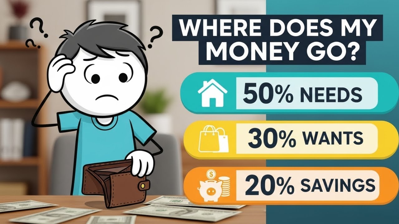 The 50/30/20 Rule: The Simplest Way to Manage Your Money for Beginners