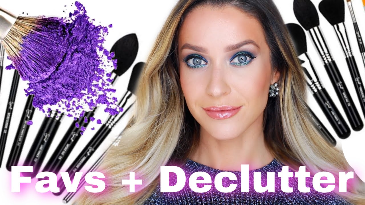 MY FAVORITE MAKEUP BRUSHES + ORGANIZE AND DECLUTTER WITH ME!