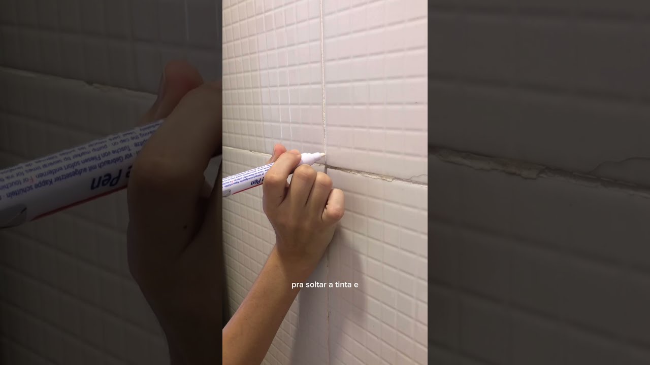 Rejunte Encardido? Veja Como Deixei ele Branco Novamente com uma Caneta da Shopee!
