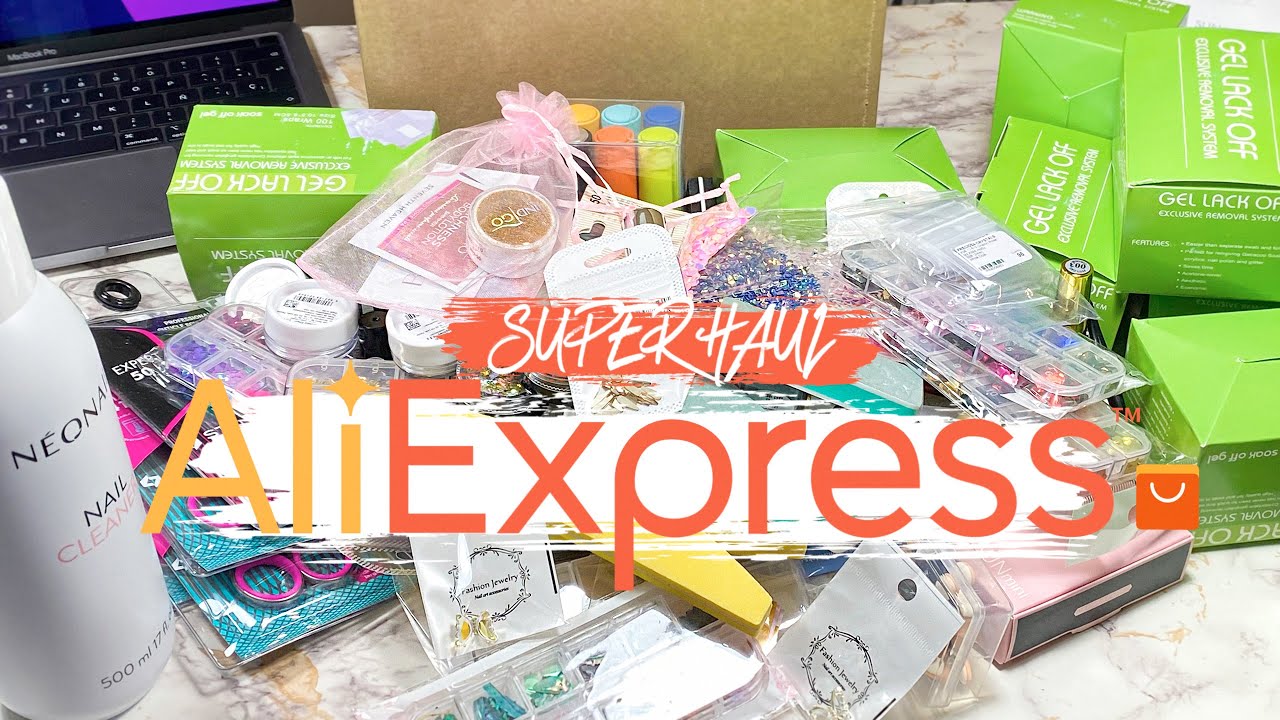 Material para uñas de Aliexpress