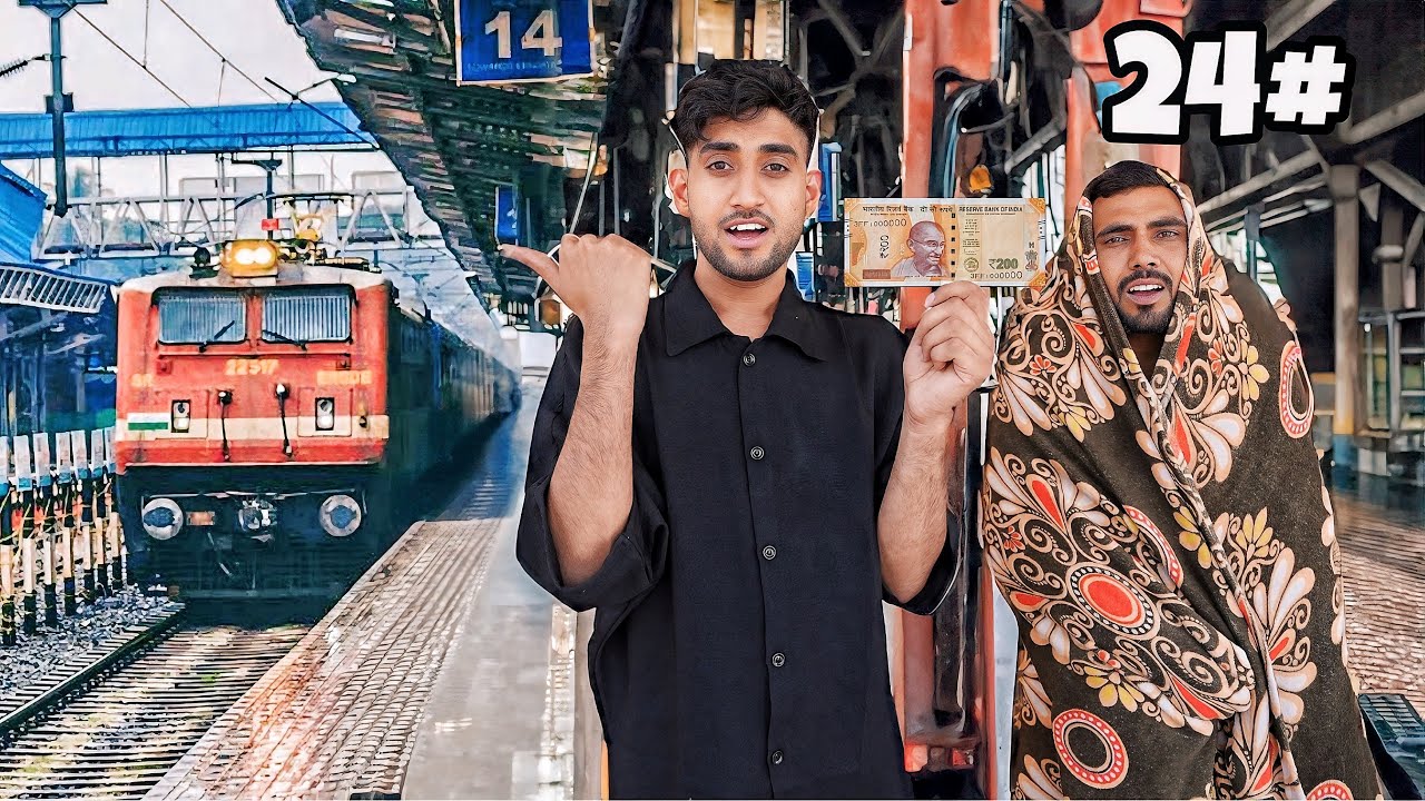 Surviving for 24 hours on railway station