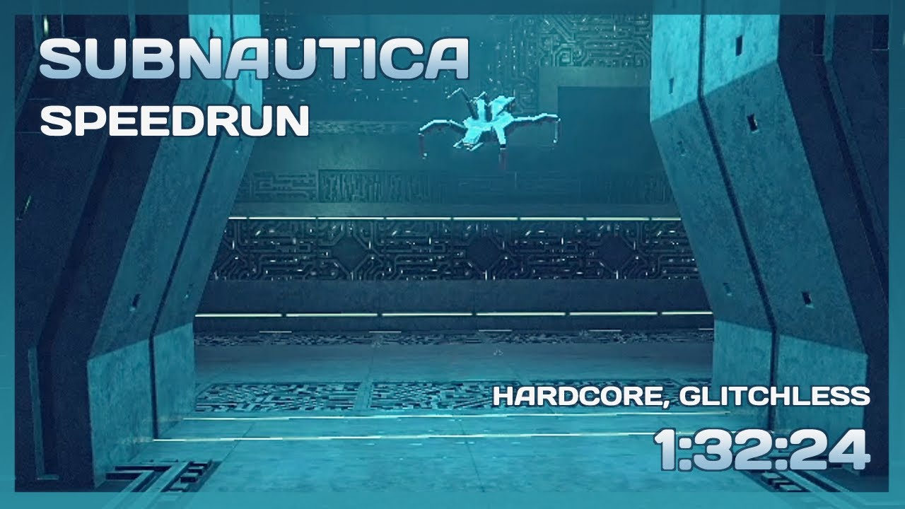 Subnautica - Any% Glitchless Hardcore Speedrun in 1:32:24