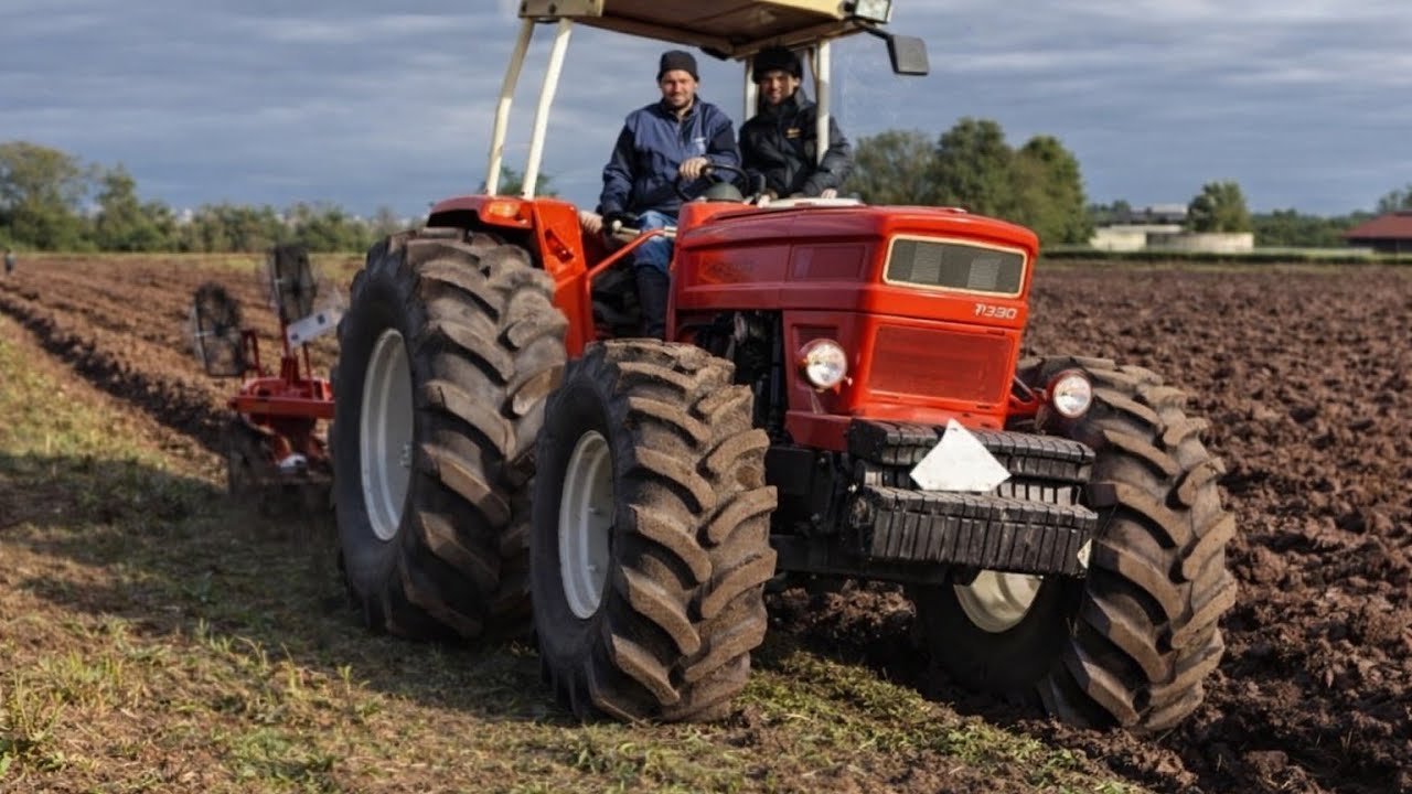 Fiat 1300 con Aratro Balzani 🚜 | Italian Aratura Performance 🇮🇹