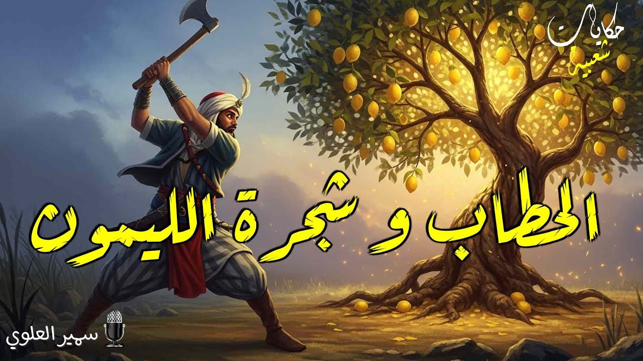 قصة الحطاب و شجرة الليمون 🌲 من أجمل قصص التراث الشعبي..حكاية قبل النوم
