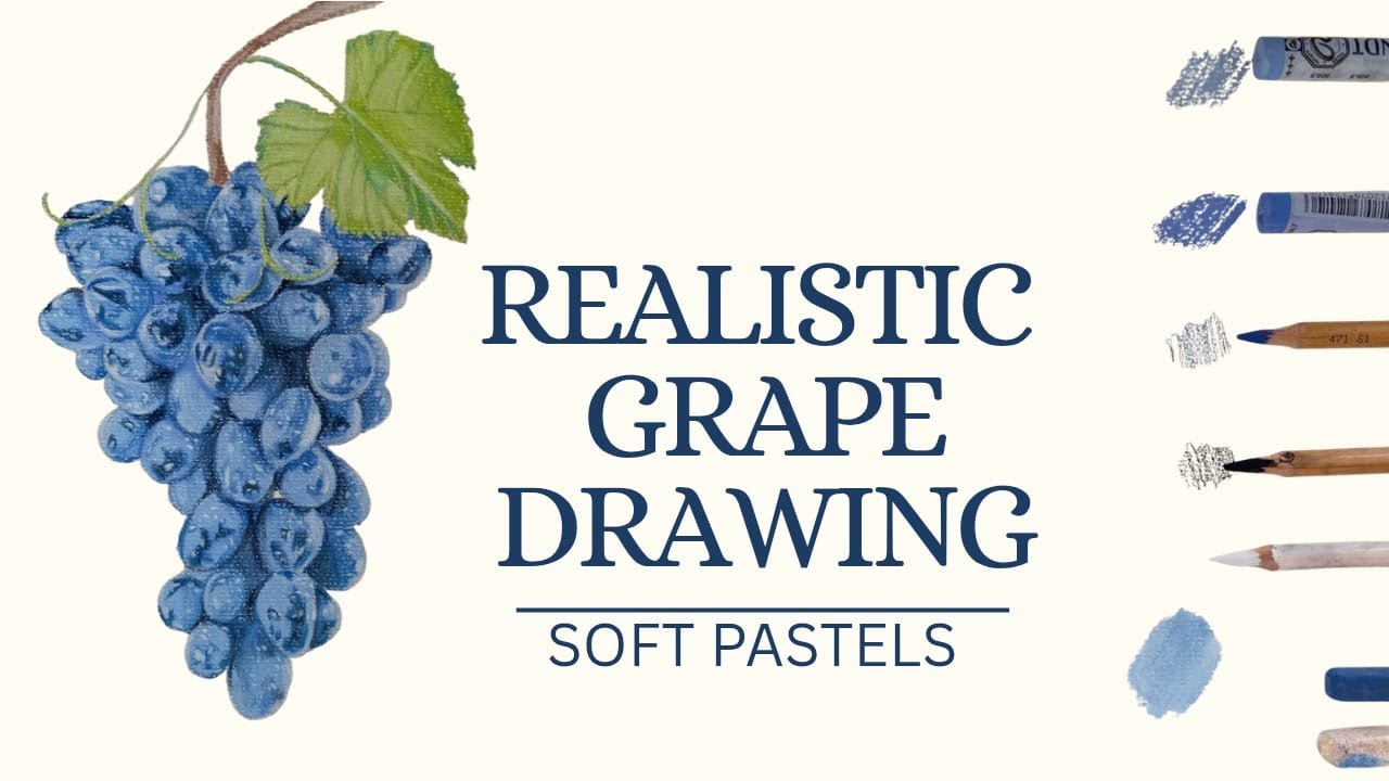 Drawing Grapes So Realistic, I Can Eat Them