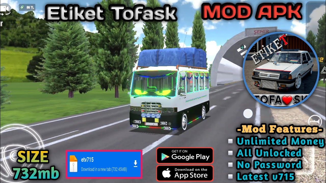 Etiket Tofask Mod Apk link | Unlimited Money | Free Download | Latest v715