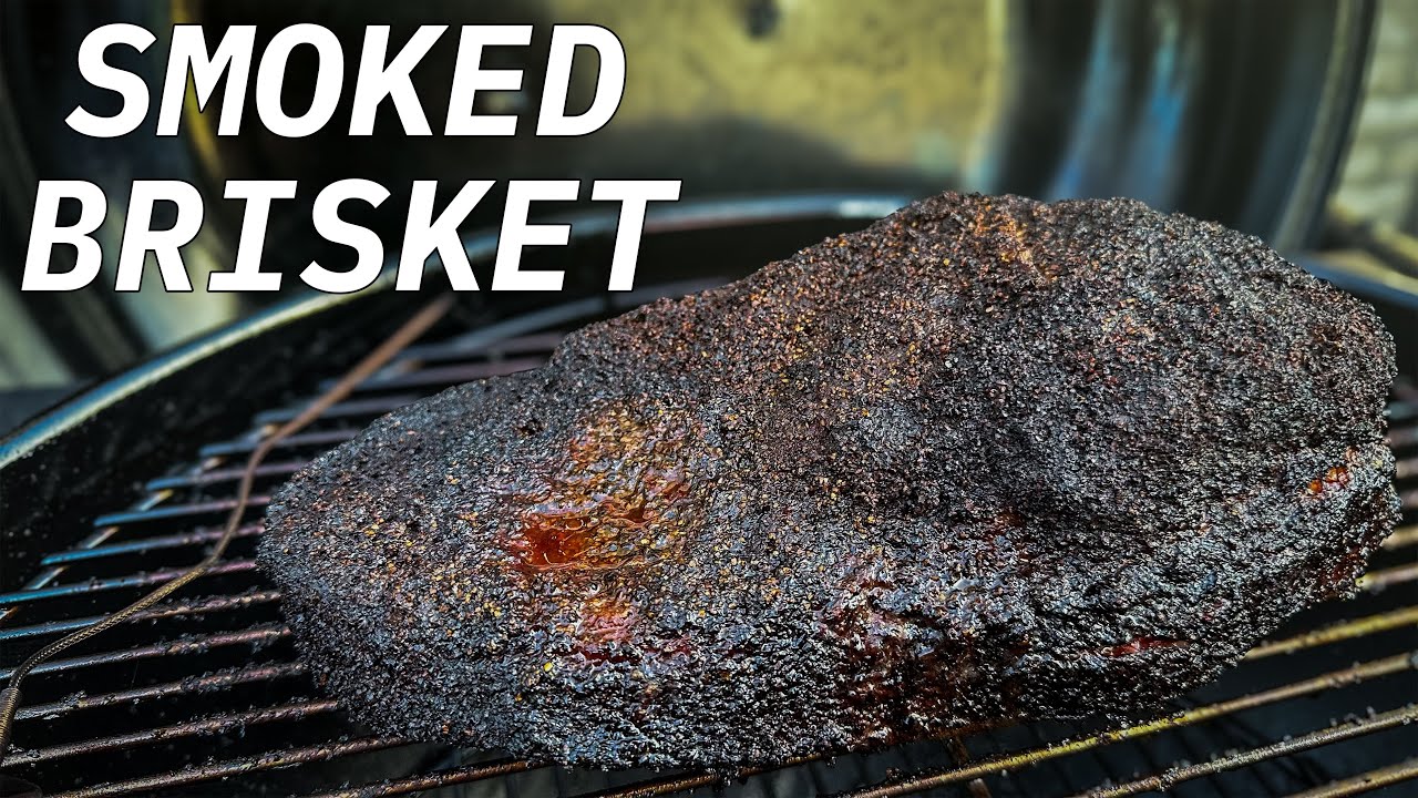 How To Smoke A Brisket On A Kettle Grill! | Ash Kickin' BBQ