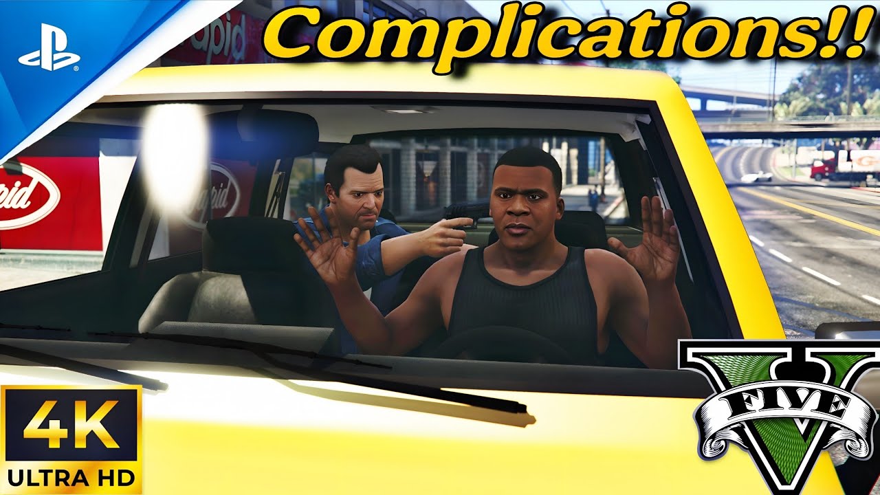 “GTA 5 Mission 4: Complications – Michael Catches Franklin! 😱🔥”