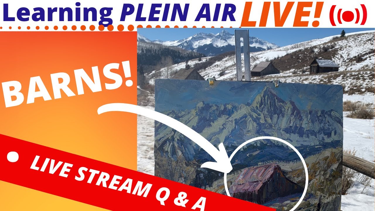How To Oil Paint A Barn For Beginners (Plein Air Tips)