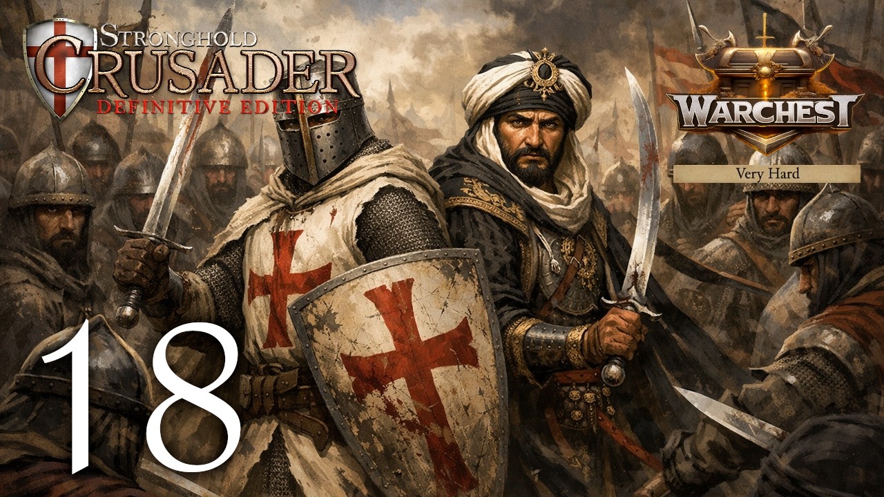 We're surrounded! | Warchest Campaign 18(68) Very Hard | Stronghold Crusader: Definitive Edition