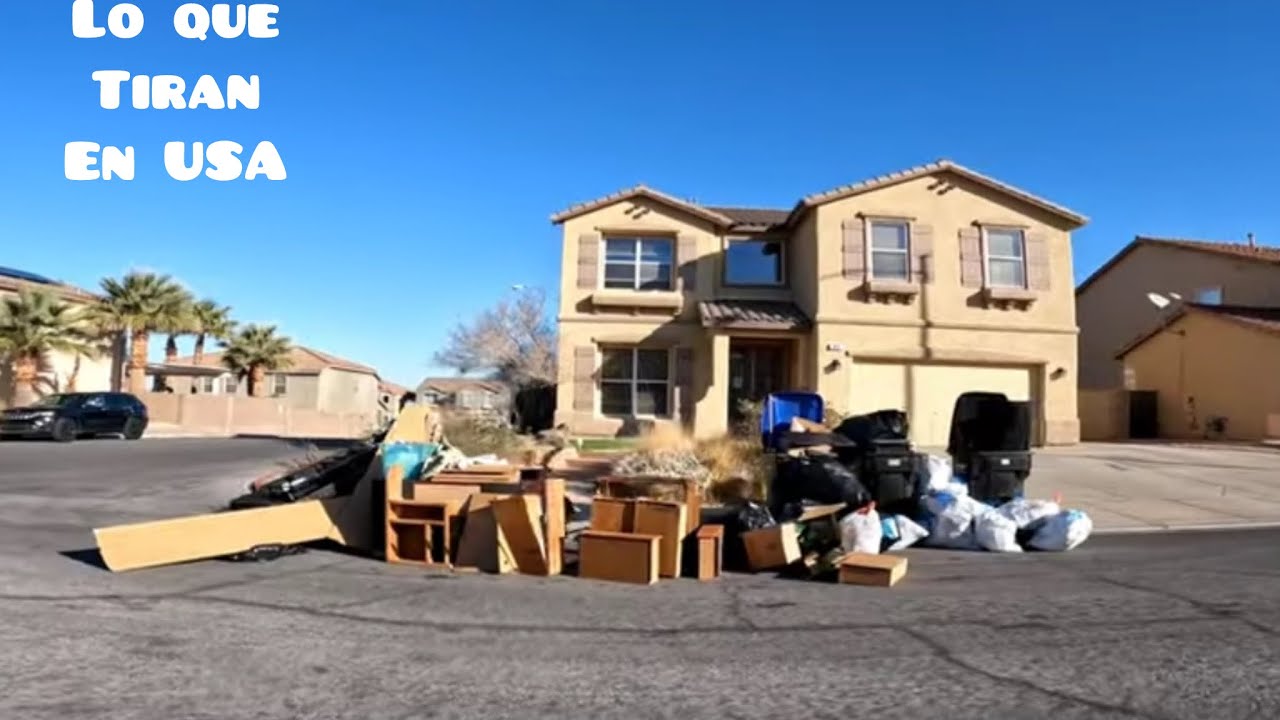 Tiran cosas por montones lo que tiran en USA Las Vegas #446