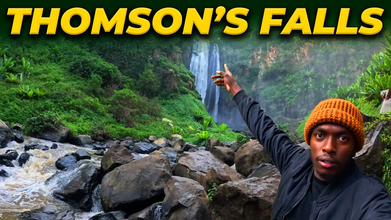 Исследование водопада Томсон - Ньяхуруру, Кения | 4к | #gopro #travelkenya #kenya #kenyanyoutuber
