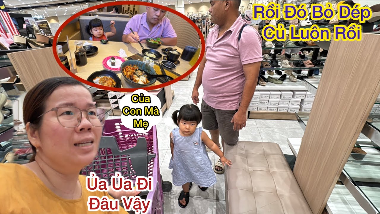 24 : Lý Do Vợ Việt và Chồng Mã Lai Tiền Ai Nấy Xài, Ăn Sushi về Vào Siêu Thị Aeon Đi Tìm Mua Dép Mới
