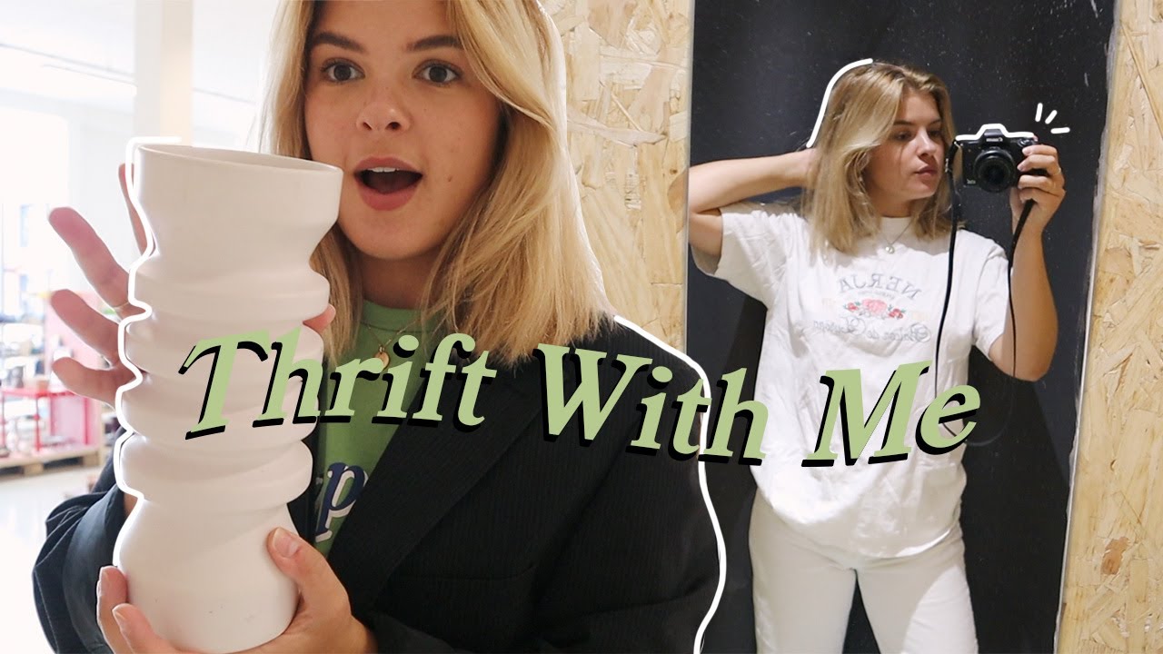 NIEUWE KRINGLOOP! INTERIEUR & KLEDING 🌼 Thrift With Me #5 | D is for Dazzle