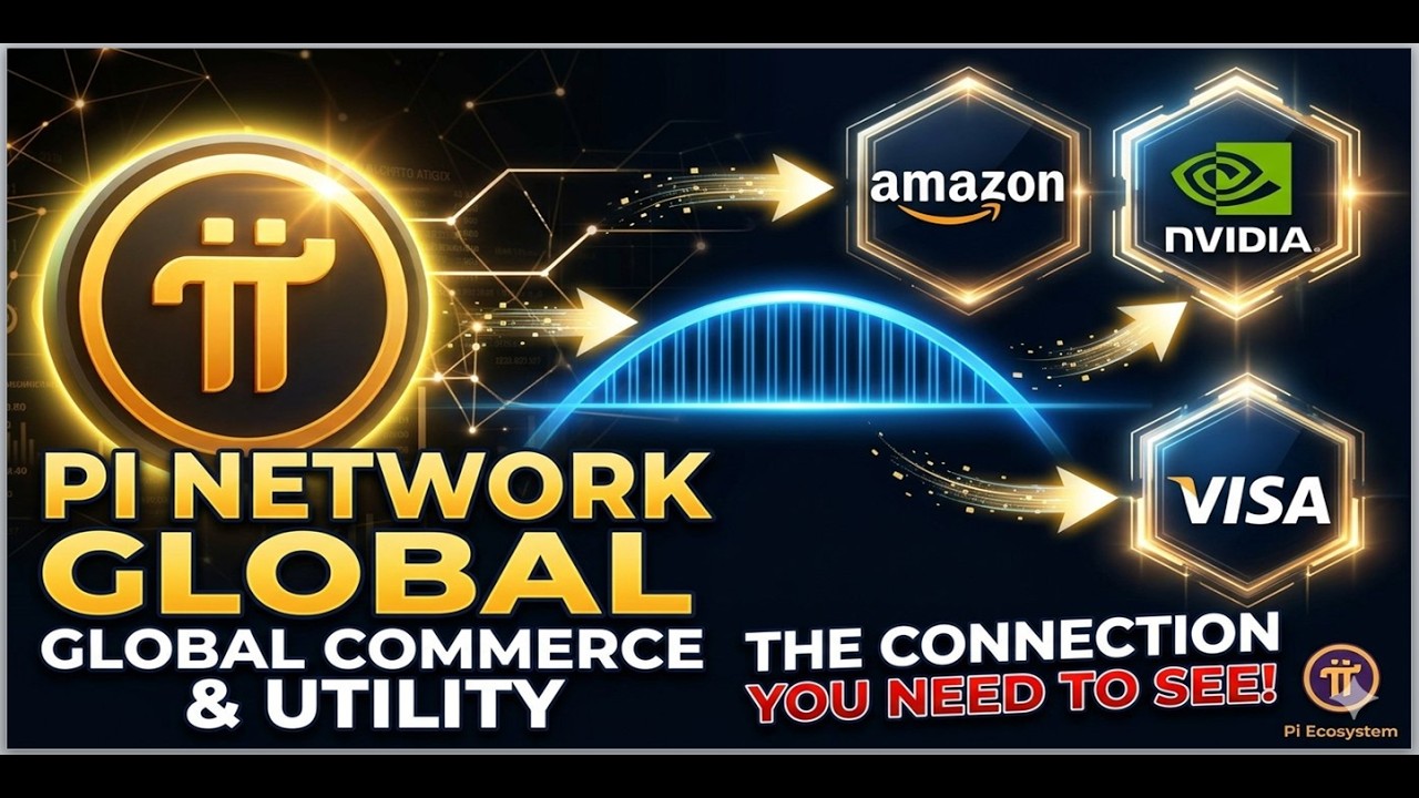 Pi Network: мост между глобальной торговлей и ончейн-утилитами Amazon, Nvidia и Visa | Экосистема Pi