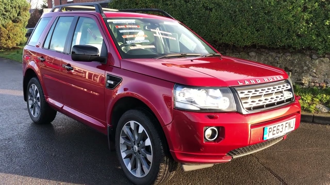 2013(63) LAND ROVER FREELANDER 2.2 2 TD4 HSE LUXURY TURBO DIESEL 6 SPEED MANUAL 4X4 ESTATE
