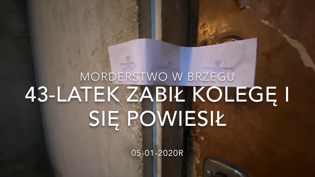 Morderstwo w centrum Brzegu.Dwie osoby nie żyją