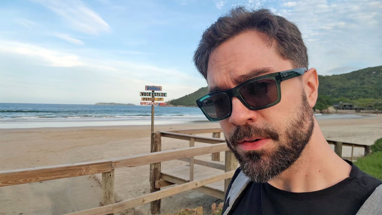 Meu escritório é na praia