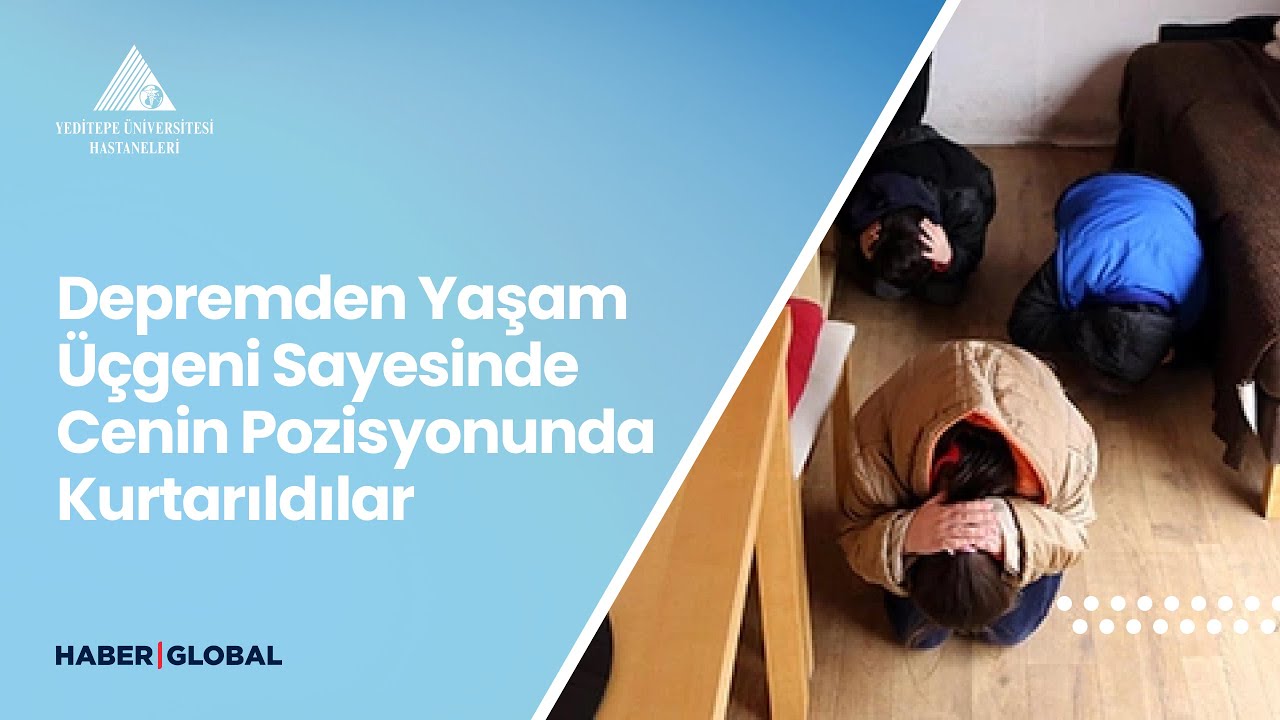 Depremden Yaşam Üçgeni Sayesinde Cenin Pozisyonunda Kurtarıldılar| Doç. Dr. Mustafa Ferudun Çelikmen